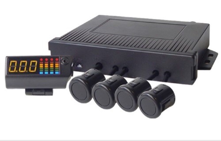 Precision Park P5000 Wireless LED Display 4 Reverse Rear Backup Sensor Radar