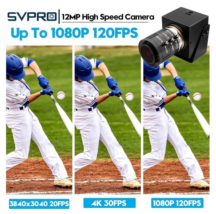 SVPRO 1080P 120fps High Speed USB Camera