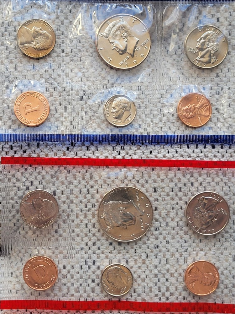 1997 PD US Mint Set (OGP) 10 coins
