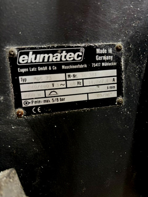 Elumatec saw