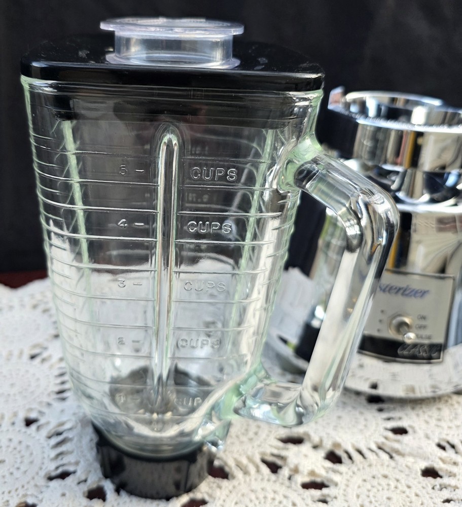 Oster Osterizer Classic Chrome Beehive Blender 5000-08A EUC