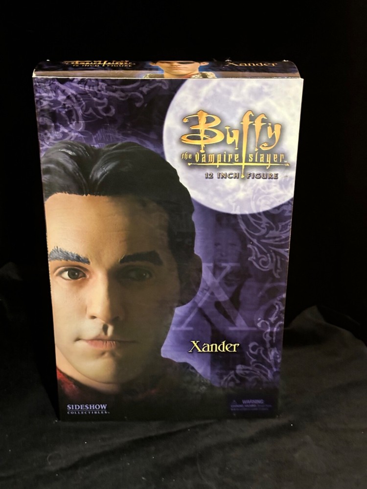 Buffy the Vampire Slayer Sideshow Xander 12-inch figure OPEN BOX