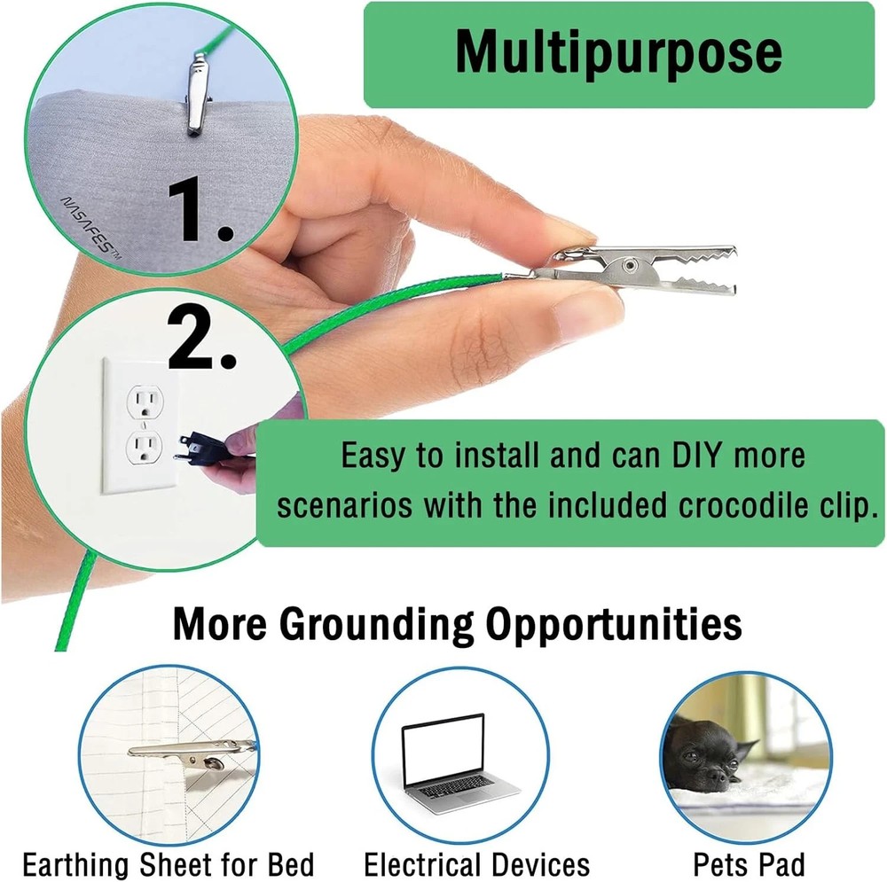 Shielded Ethernet Patch Panel Bond Ground Plug Adapter, Grounding Patches Earthi