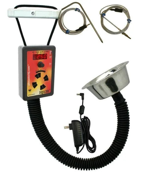 The Pitmaster IQ120 BBQ Smoker Automatic Temperature Control w/