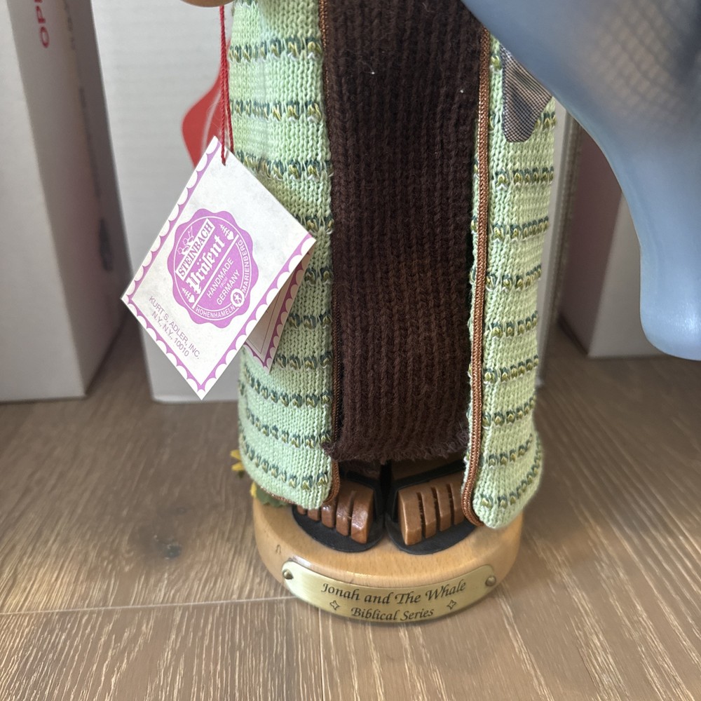 5 Steinbach Nutcracker Biblical Series Noah Moses Jonah Solomon Joseph Signed