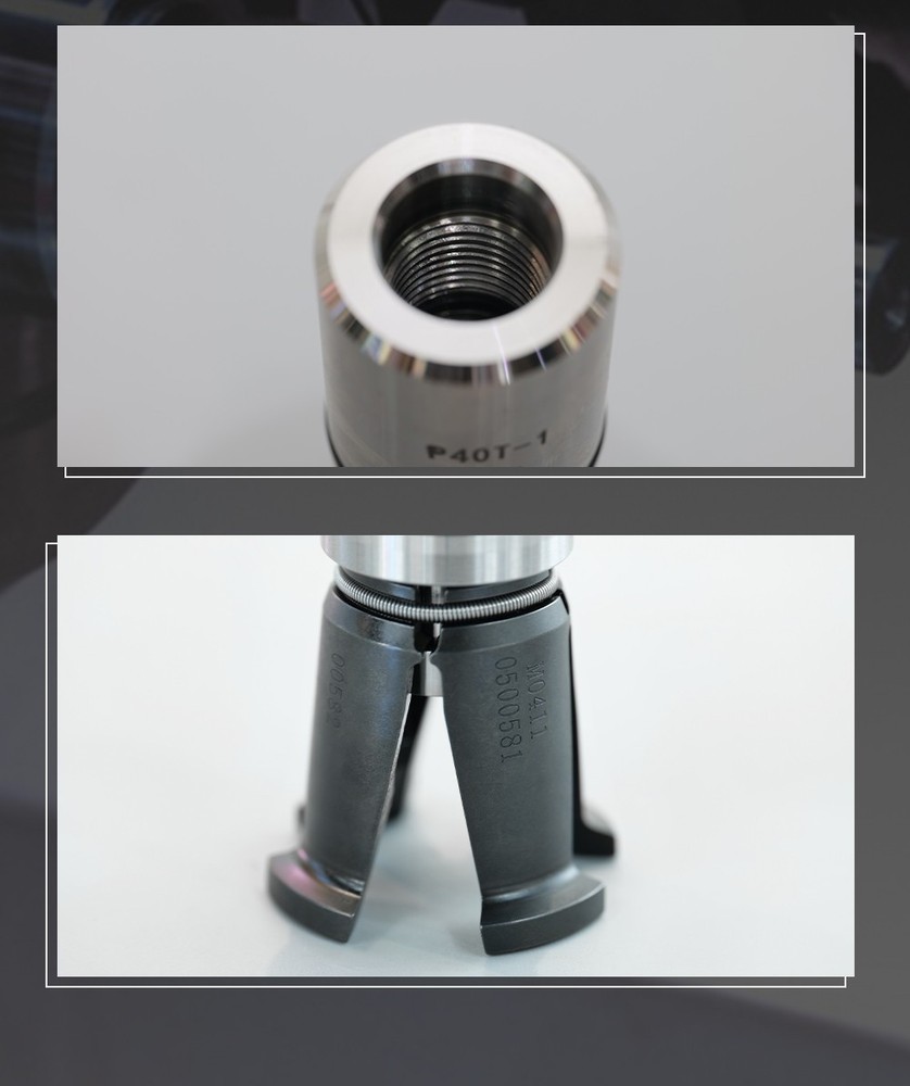 ISO25-OTT Internal Thread Spindle Pull Claw – 4-Petal Chrome Moly Alloy Clamp
