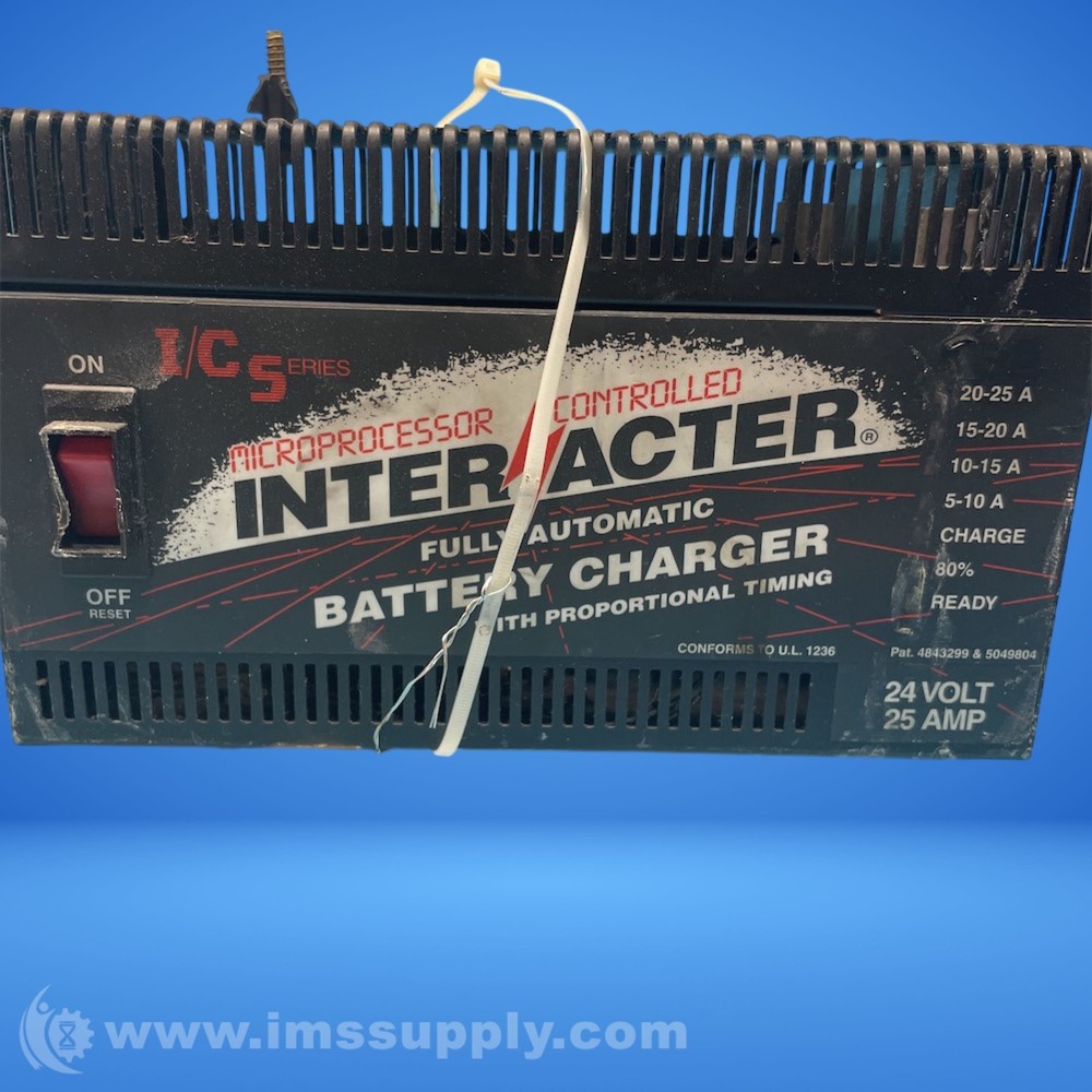 Ics ICS 2425 Interacter Battery Charger, 24V, 25A USIP