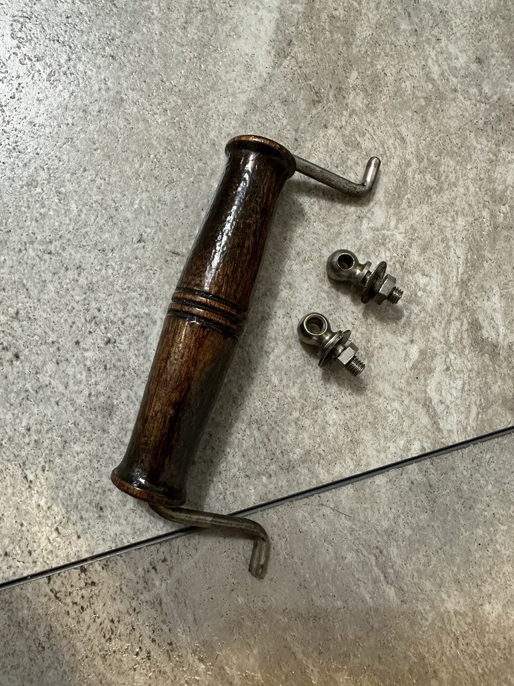 Antique Edison Cylinder Phonograph Case Handle