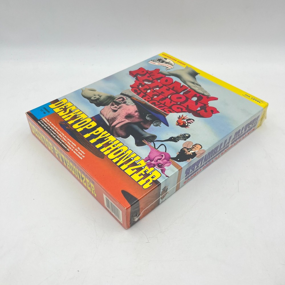 Monty Python's Flying Circus Desktop Pythonizer 1994 Floppy Disk Software SEALED