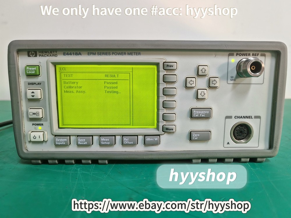 1PCS HP E4418A power meter /hyy