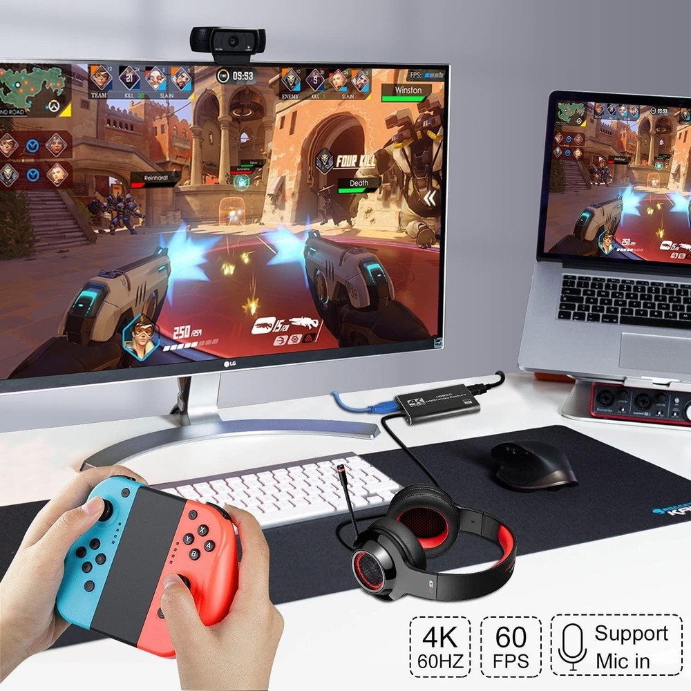 Cam Link Game Capture Card for Nintendo Switch