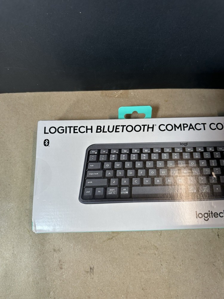 Logitech Bluetooth Compact Wireless Keyboard & Mouse Combo - mk250 - BLACK