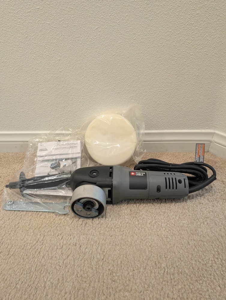 Porter Cable 7424XP 6" Random Orbit Polisher 4.5 Amp VARIABLE SPEED