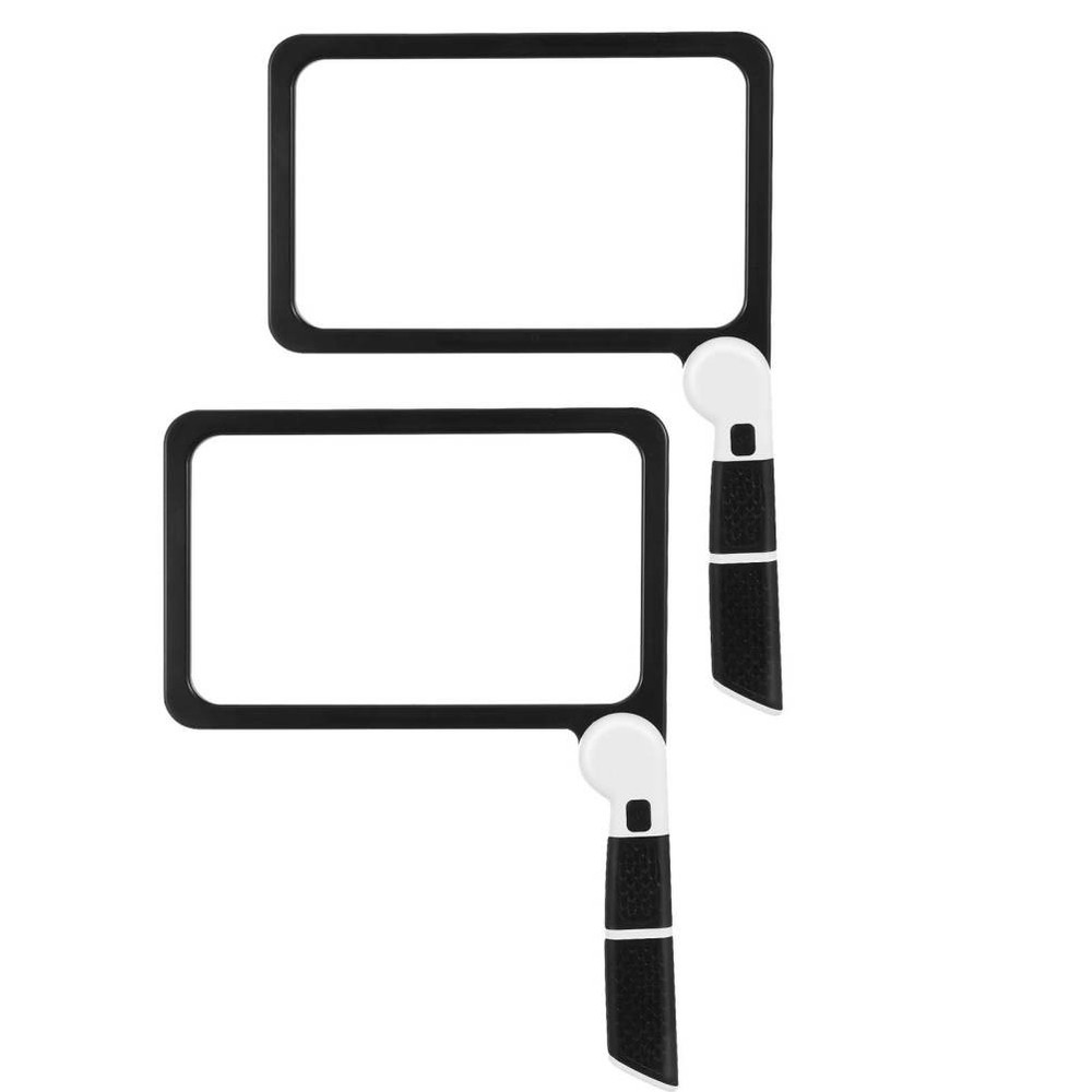 2 Pcs Screen Magnifier for Computer Monitors Handheld Magnifiers