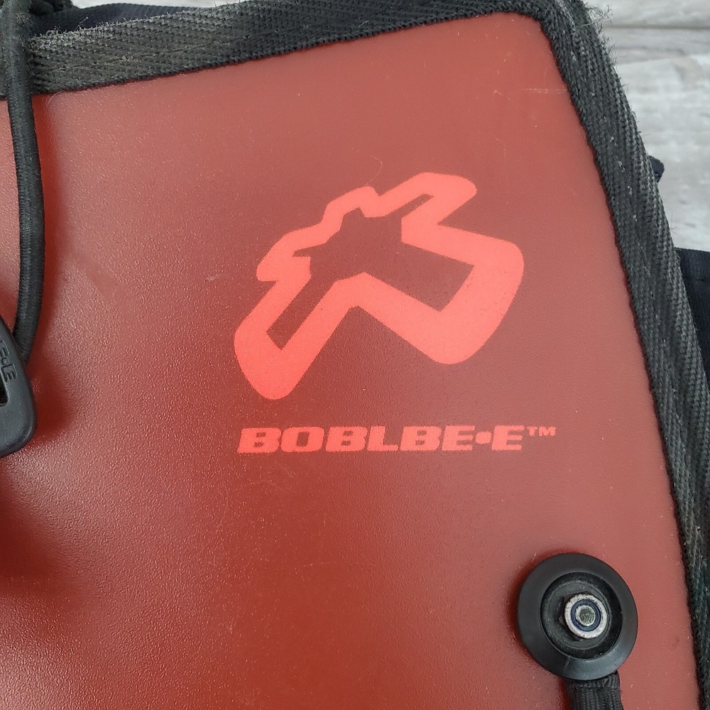Boblbee Vintage 2003 Red Orange Adjustable Strap Hard Case Motorcycle Backpack