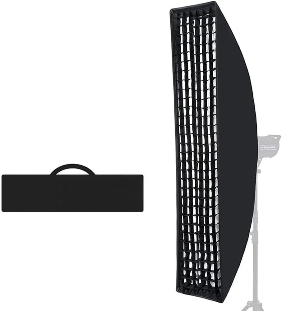 48" x 12" (120cm x 30cm) Quick Setup Foldable Rectangular Softbox with Bowens...
