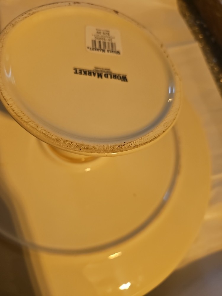 World Market Melamine Easter Cake Stand