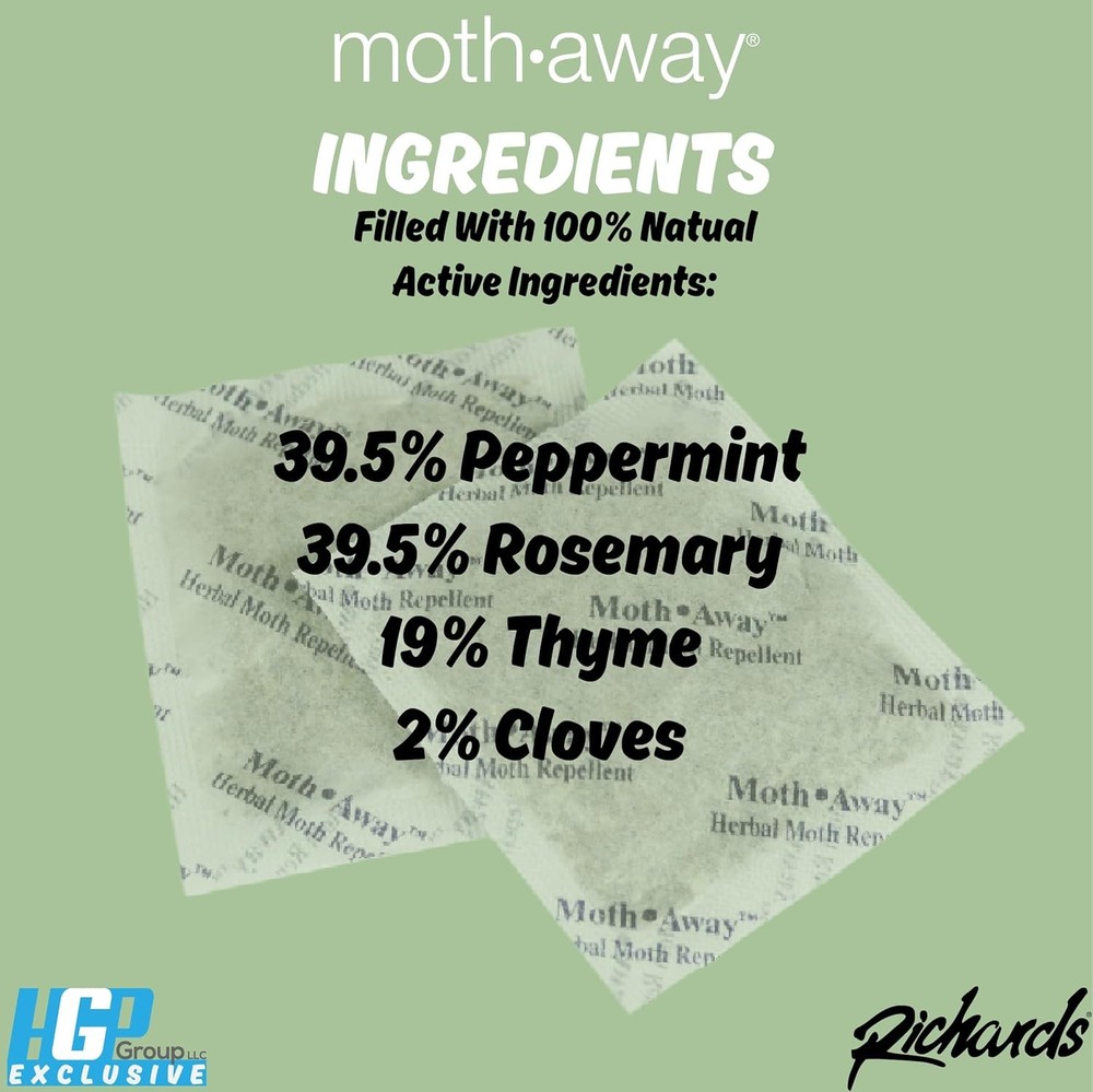 Moth Away/Herbal - Value Pack - 72 Sachets