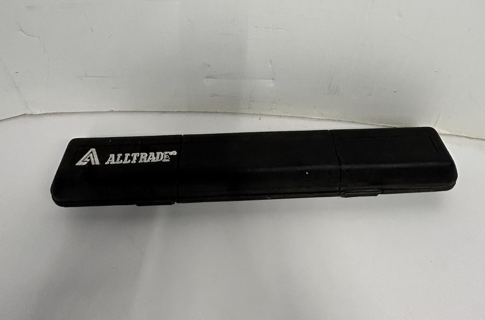 Adjustable Torque Wrench with Micrometer Settings ALLTRADE Case & Instructions