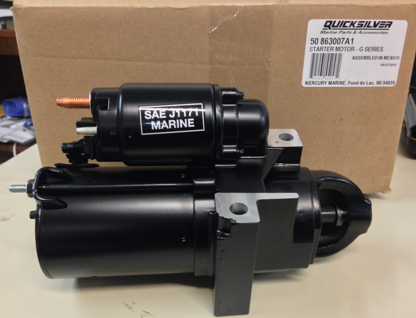 OEM MerCruiser Marine Starter 454 496 305 350 Mag 383 4.3 MPI V6 V8 50-863007A1