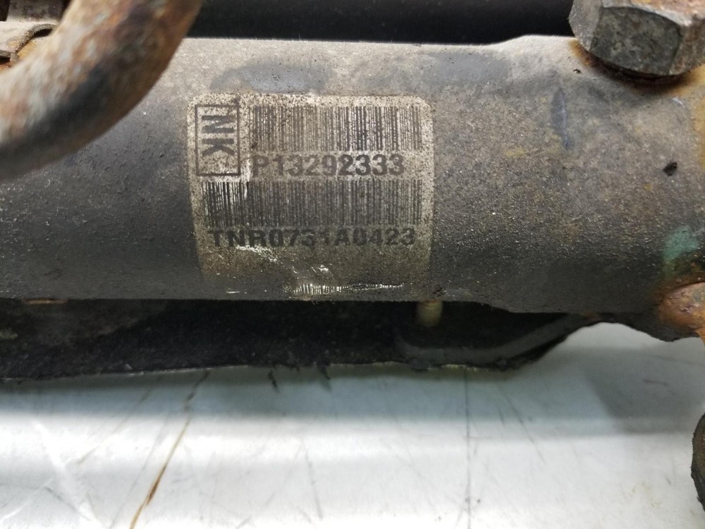 2011 BUICK REGAL STEERING RACK W/ OPT NXB #007778