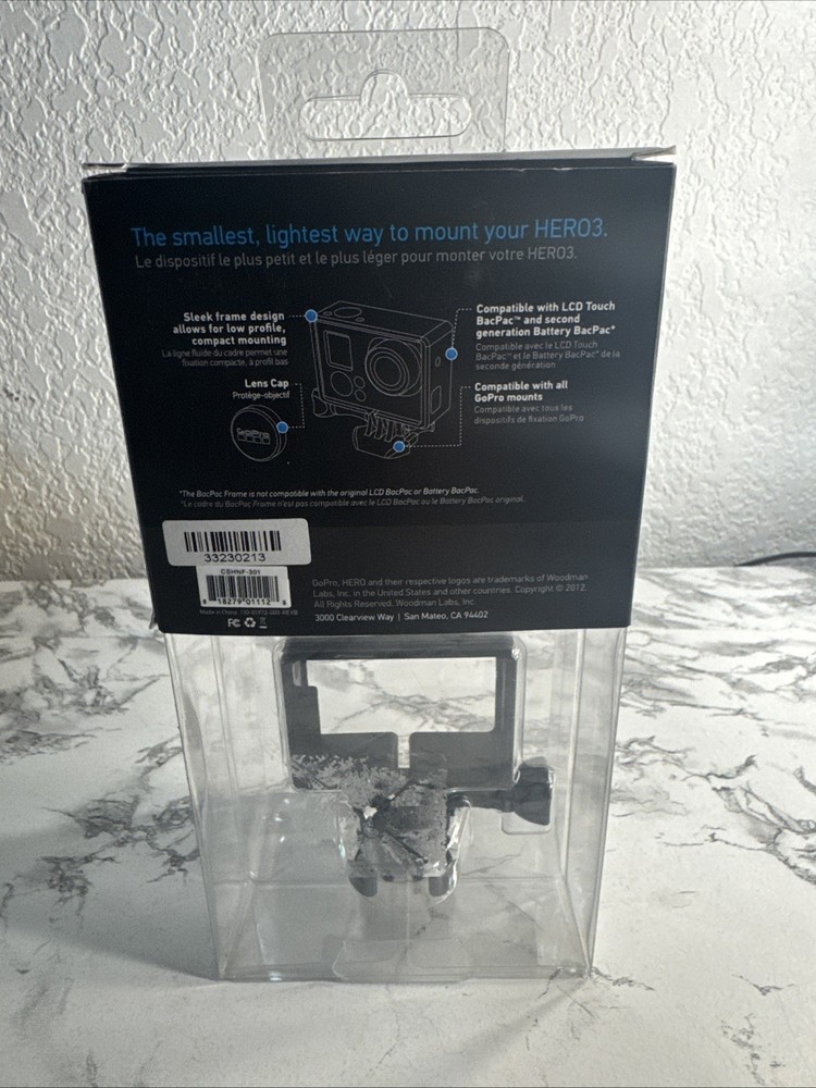 GoPro Frame Mount For Hero 3 (33230313)