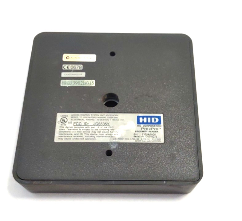 HID 5355AGN00 ProxPro Proximity Card Reader 5355-300-01