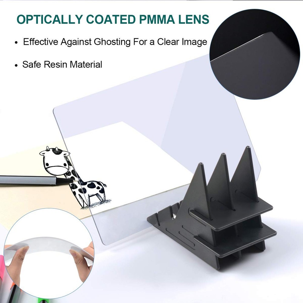 Optical Drawing Board Portable Image Drawing Board Tracing Drawing Projector ...