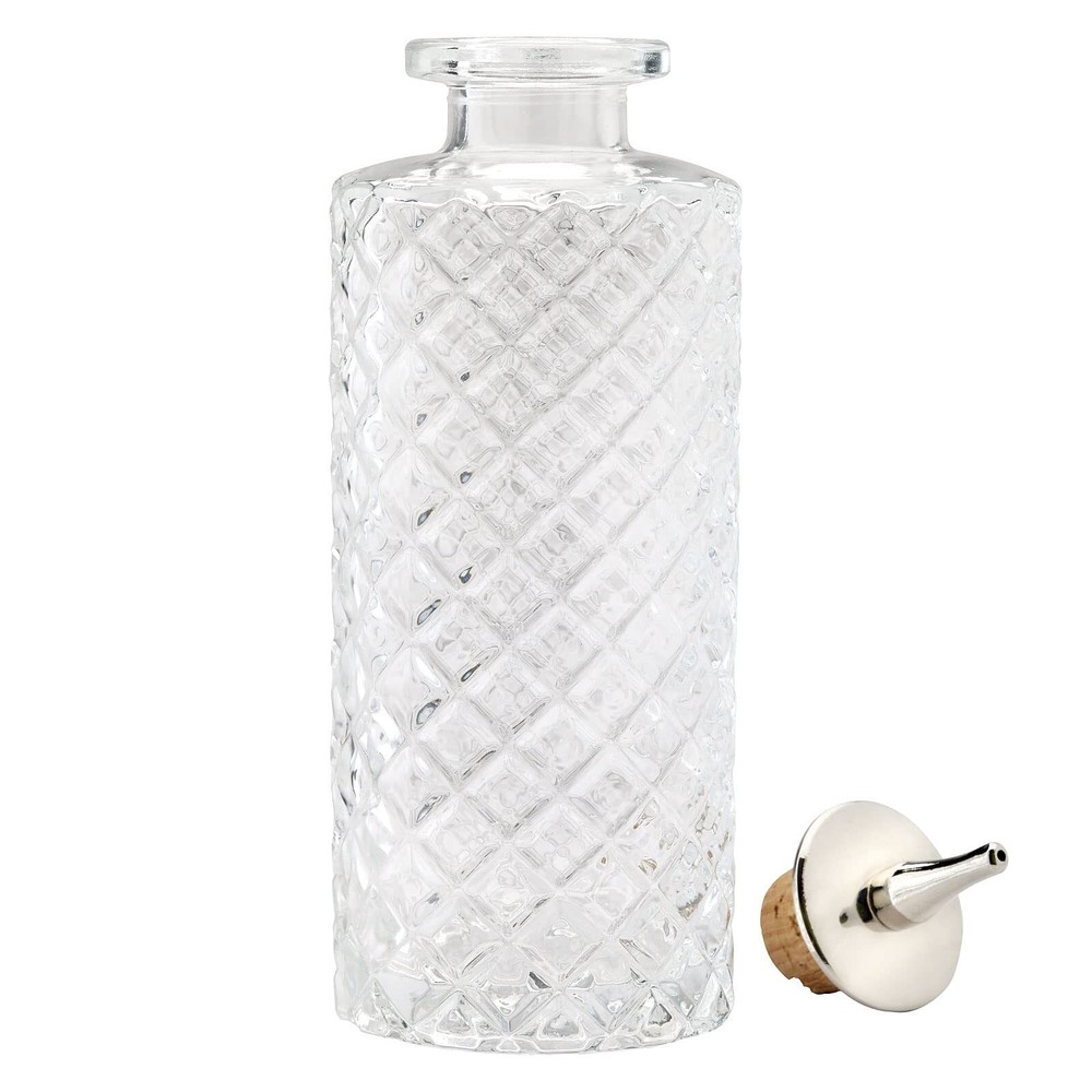 Bitters Bottle - Cut Crystal - 150 Ml Glass