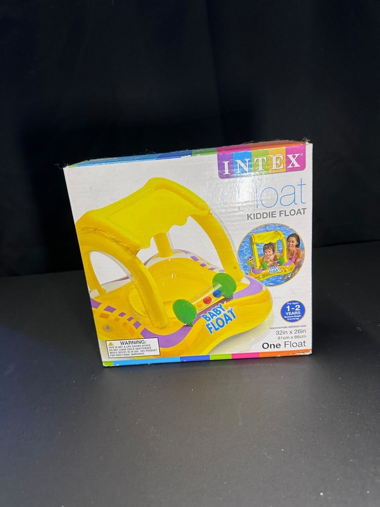 Intex Kiddie Float with canopy shade
