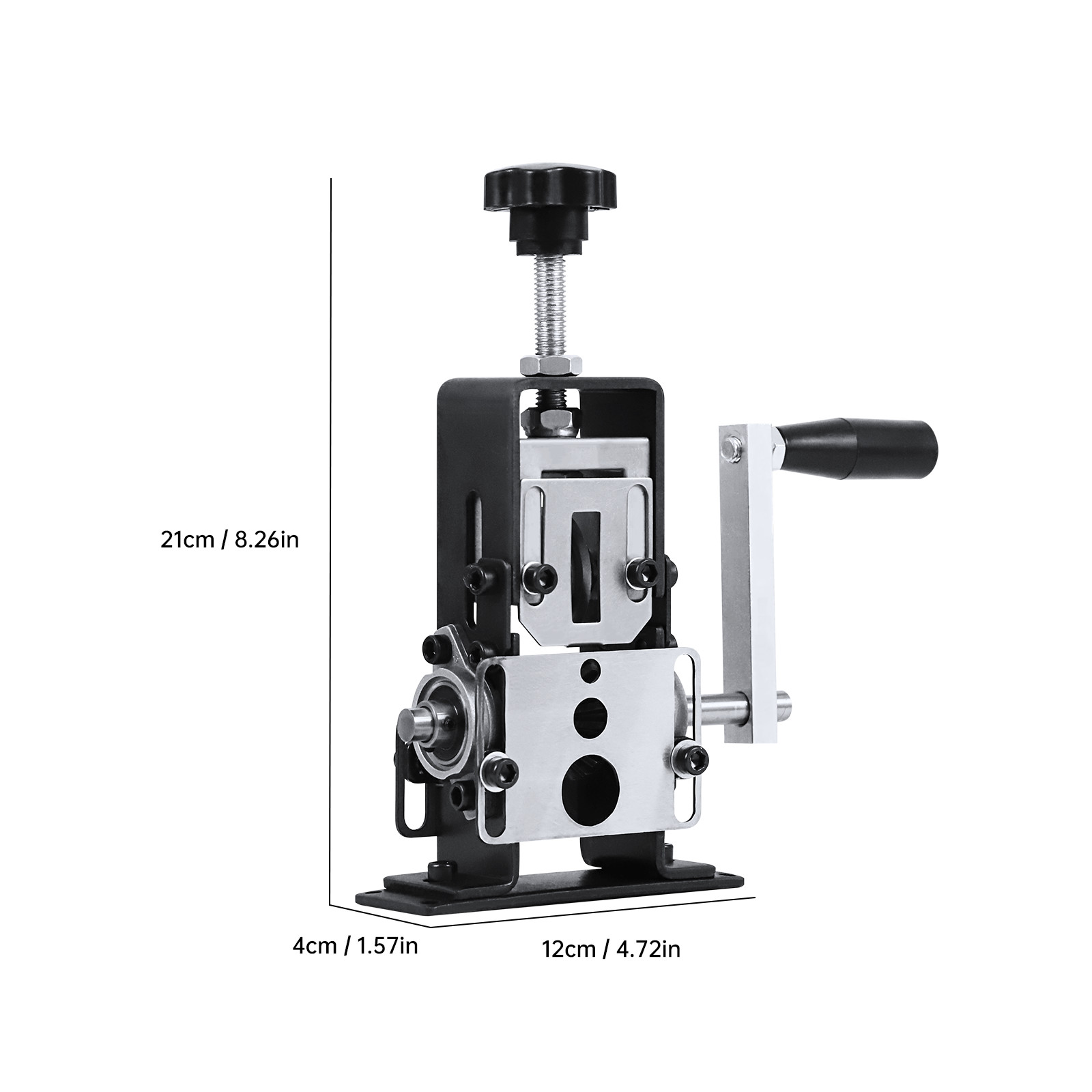 Manual Wire Stripping Machine Drill Powered Hand Crank Wire Stripper Tool 1-25MM