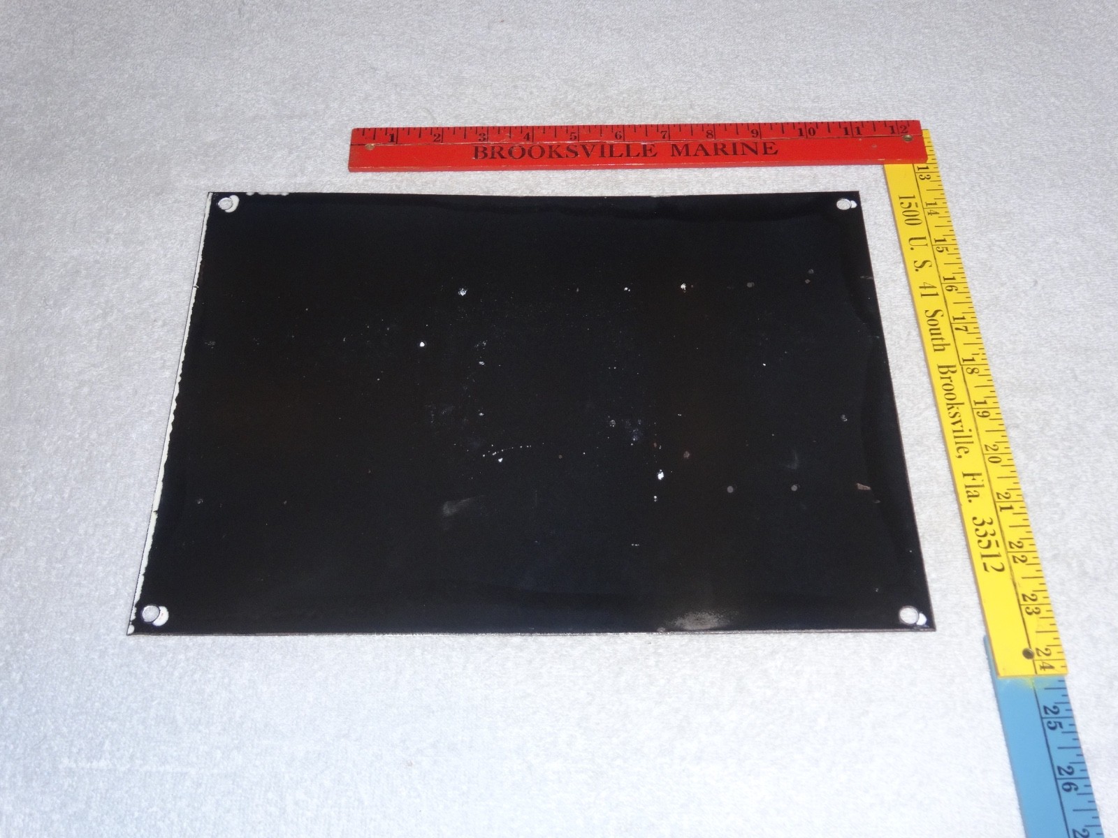 VINTAGE TRIUMPH MOTORCYCLES DEALER PORCELAIN METAL GASOLINE OIL SIGN!