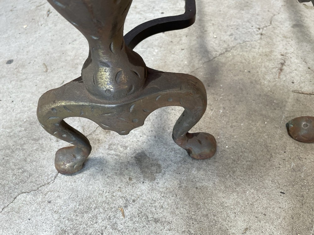 Vintage Fireplace Andirons