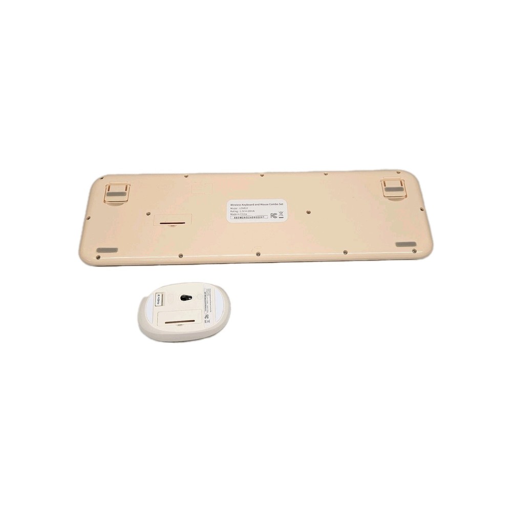 Lovely Wireless Keyboard And Mouse Combo Set