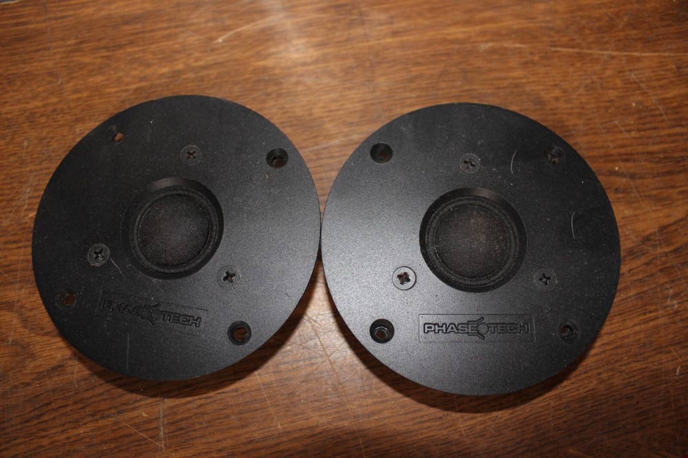 Pair Phase Tech PC60 II Tweeter / T646 / 1" Dome / 8 Ohm