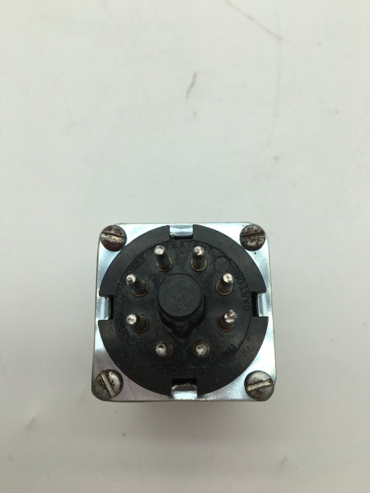Macromatic JAE-2CA Solid State Time Delay Relay 8-Pins Plug-In 12VAC - Clear