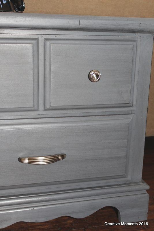 4-1/2" Art Deco Pull Satin Chrome