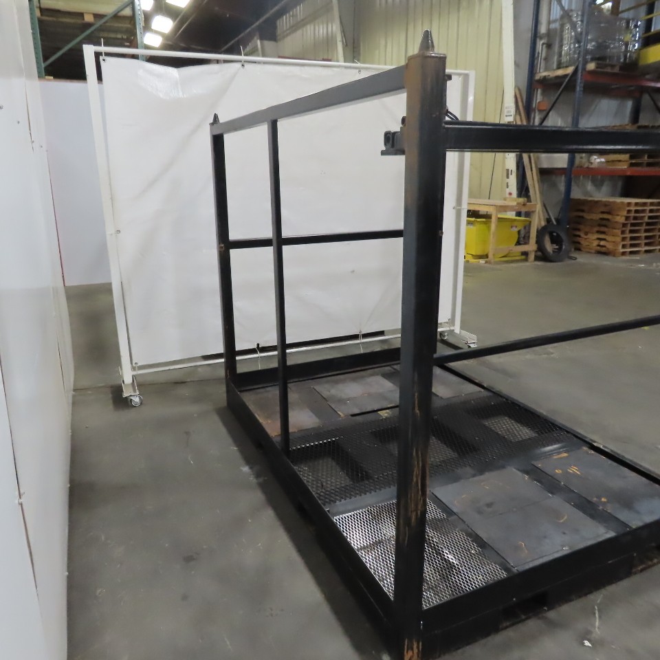 61"x83"x65" Custom Heavy Duty Stackable Material Storage Rack