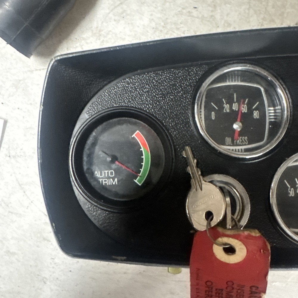 Mercruiser Dash Panel