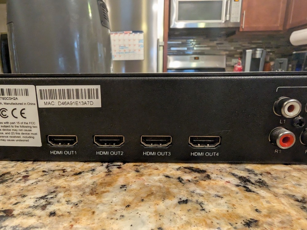 Binary™ 660 Series 4K HDR HDMI Matrix Switcher - 4x4