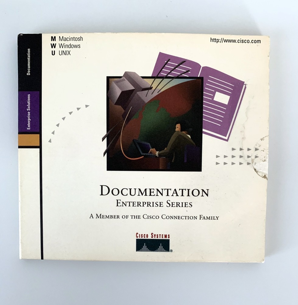 Cisco Systems Documentation 3 CD Set Enterprise Series Reference Vintage