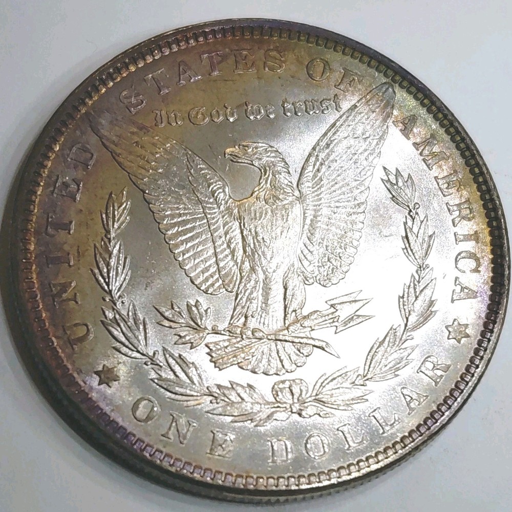 1886 P Morgan toner in Gem MS +++
