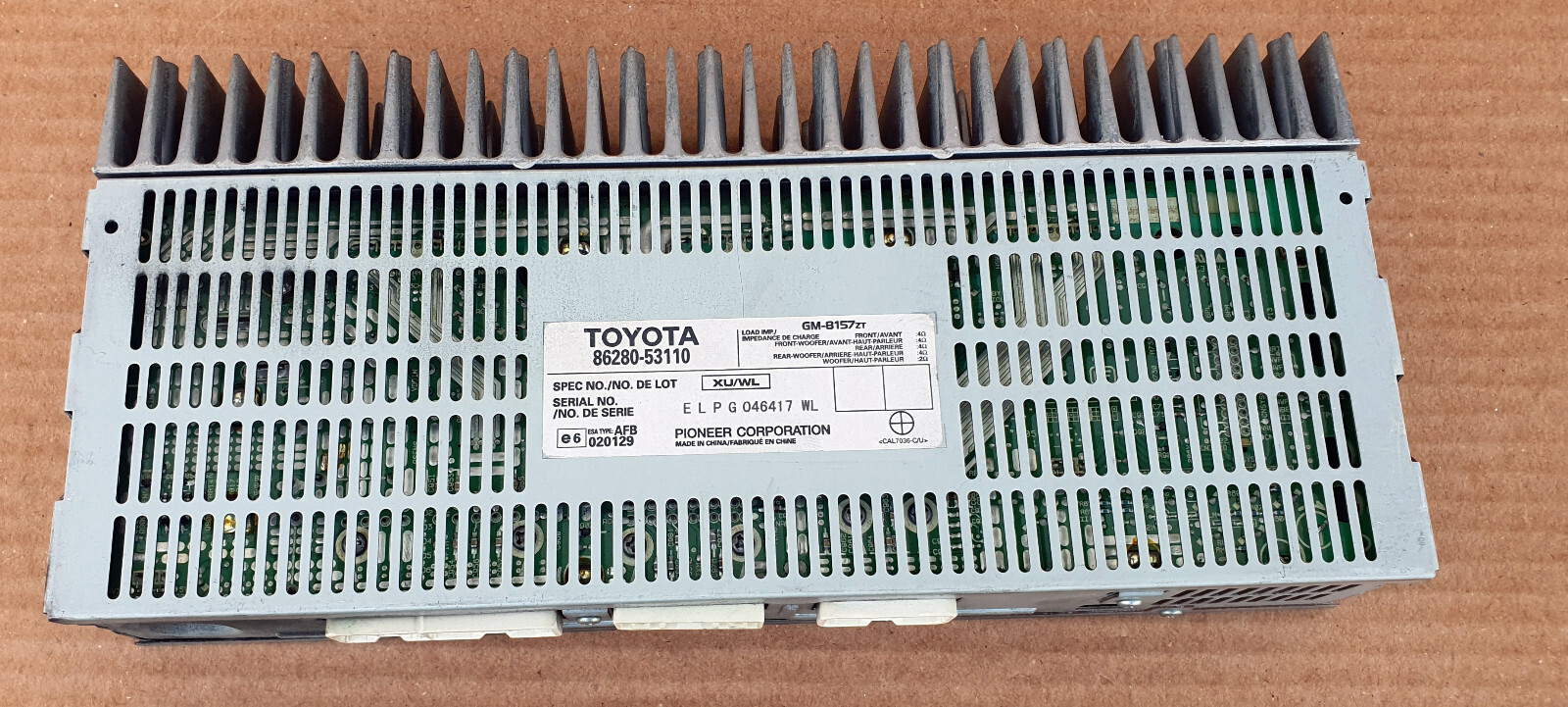 2007-2009 Lexus IS250 IS350 Pioneer Amplifier 86280-53110 Oem Used