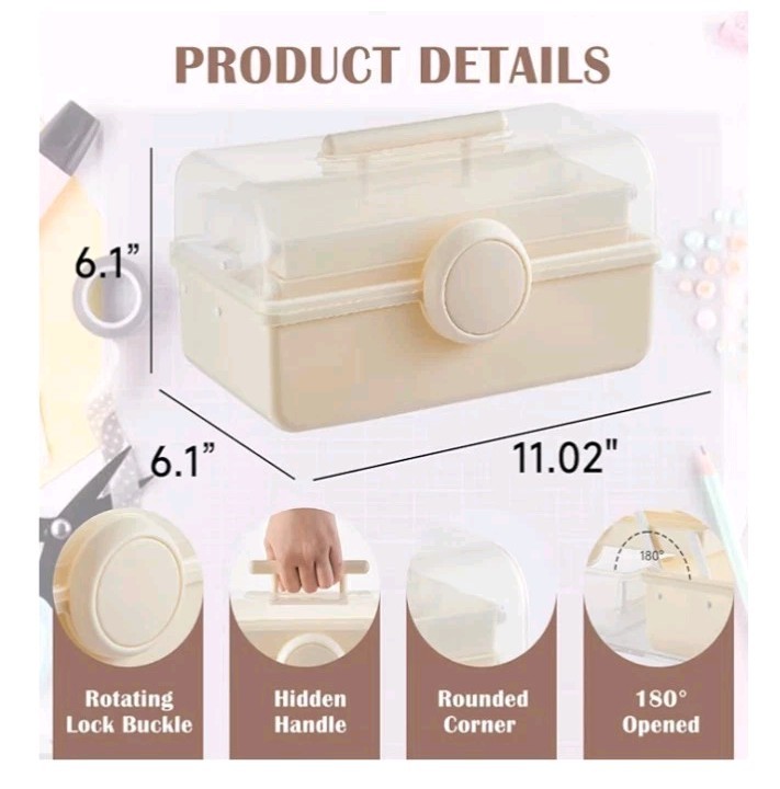 3 Layer Craft Storage Box