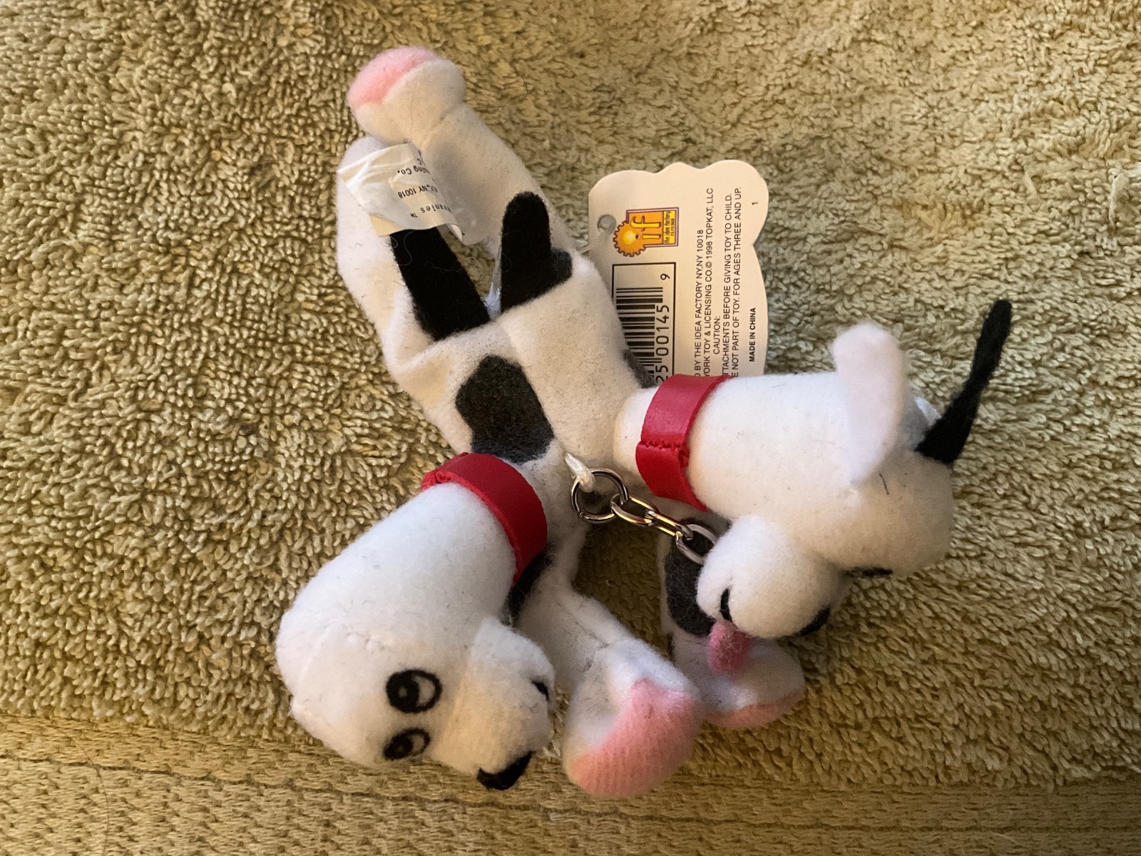 Teeny Weenie Meanies Series 1 Beanies Keychains 5 with Tags