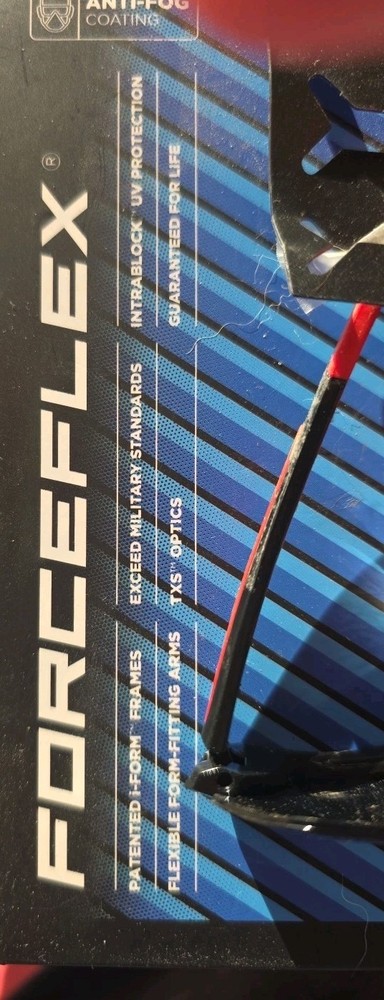 Forceflex FF4 Black/Red Sunglasses