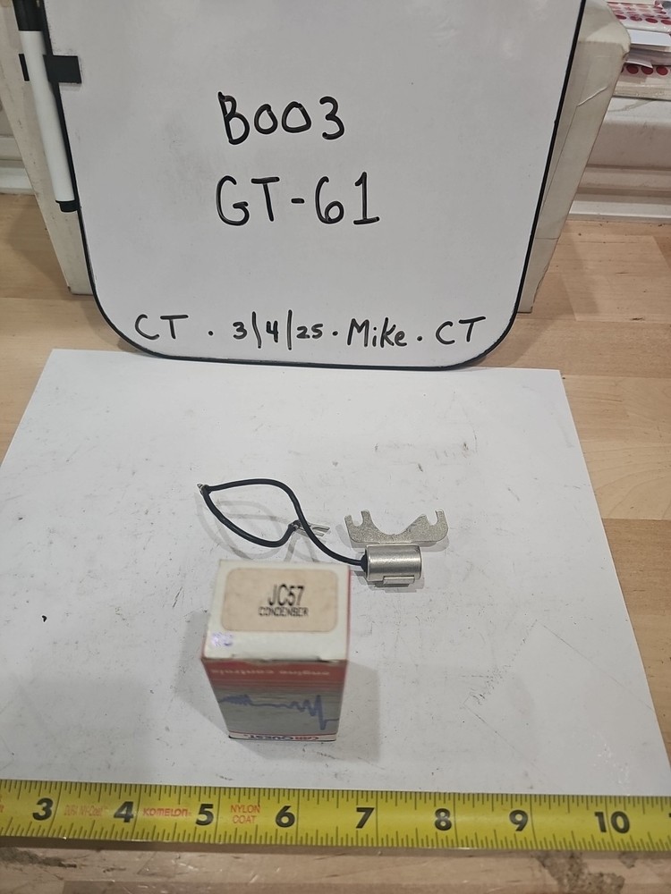 Carquest JC57 Ignition condenser