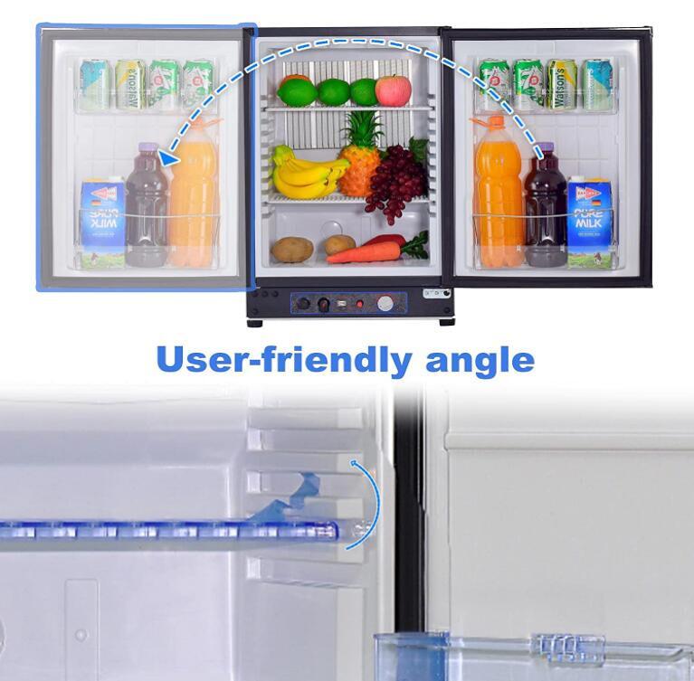 3-Way Propane Gas Fridge Camper Caravan RV Motorhome LPG 12V 110V Cooler 40L