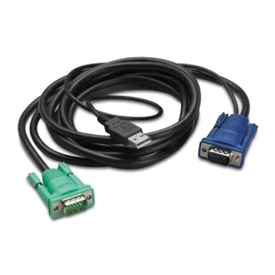 APC 6ft (1.8m) Integrated Rack LCD/KVM USB Cable