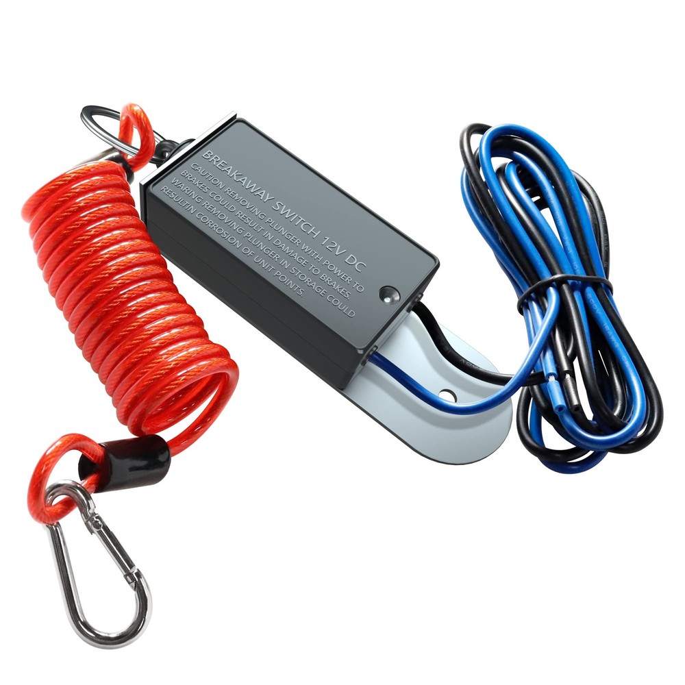 Trailer Breakaway Switch with 4 Ft Coiled